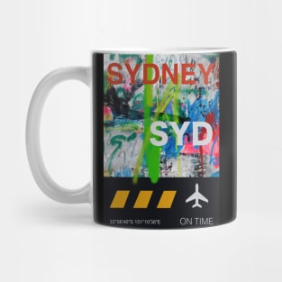 Sydney airport Mug